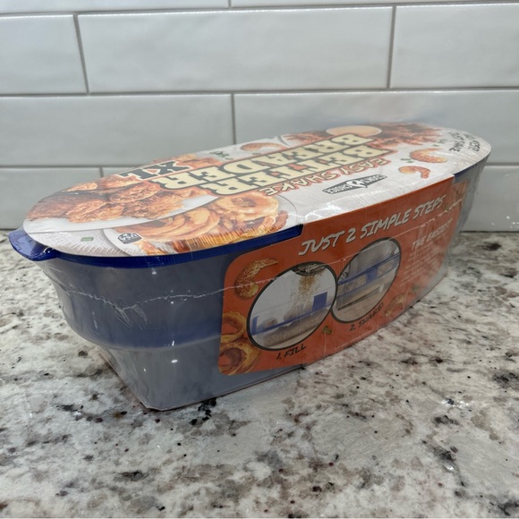 Cook's Choice XL Original Better Breader Batter Bowl All-in-One Mess Free Fish - Picture 3 of 6